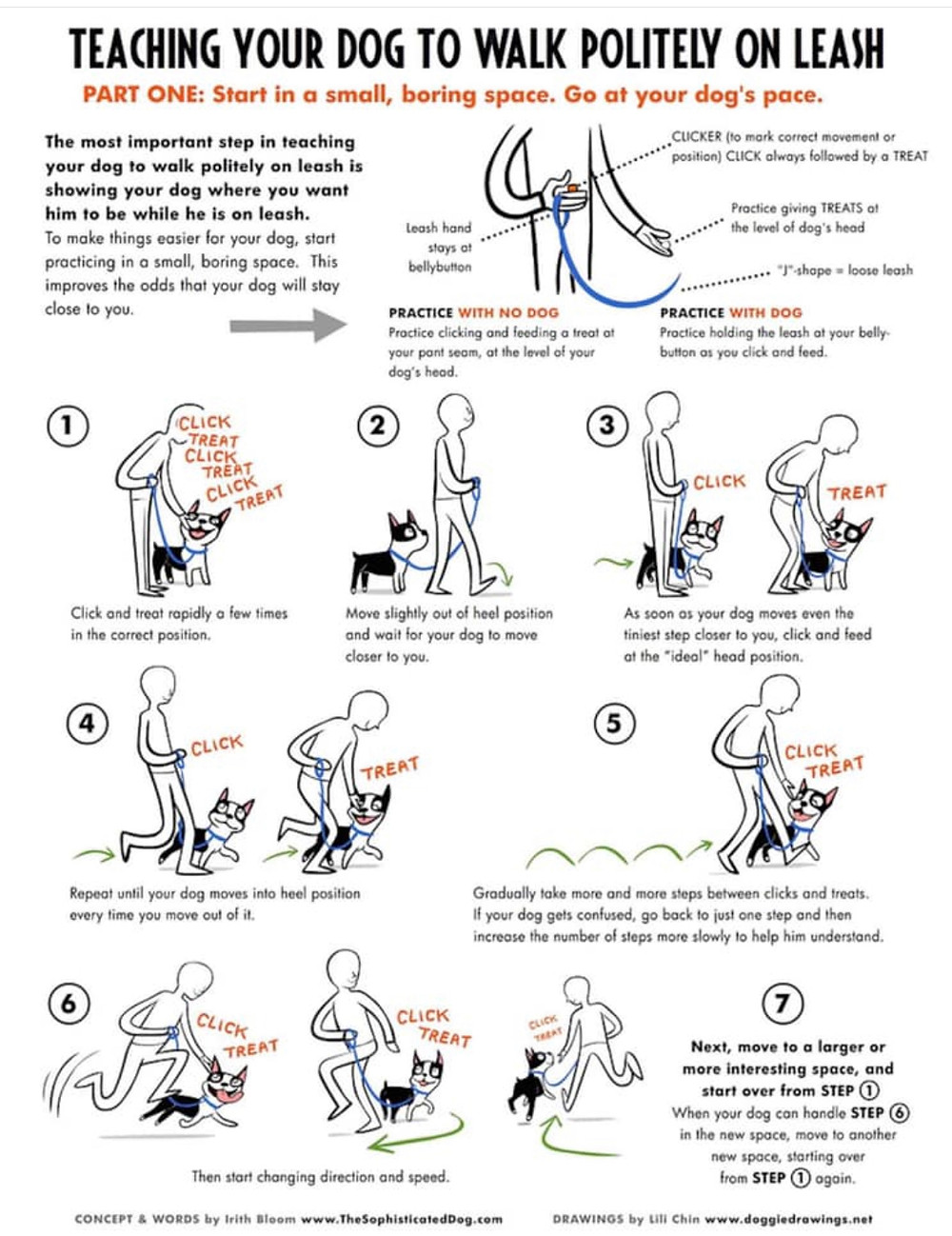 Teaching your dog to walk politely part 1