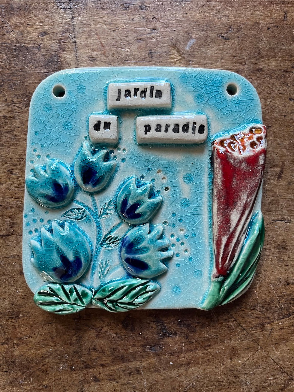 Miniature : Plaque de jardin poétique pour les amoureux de la nature