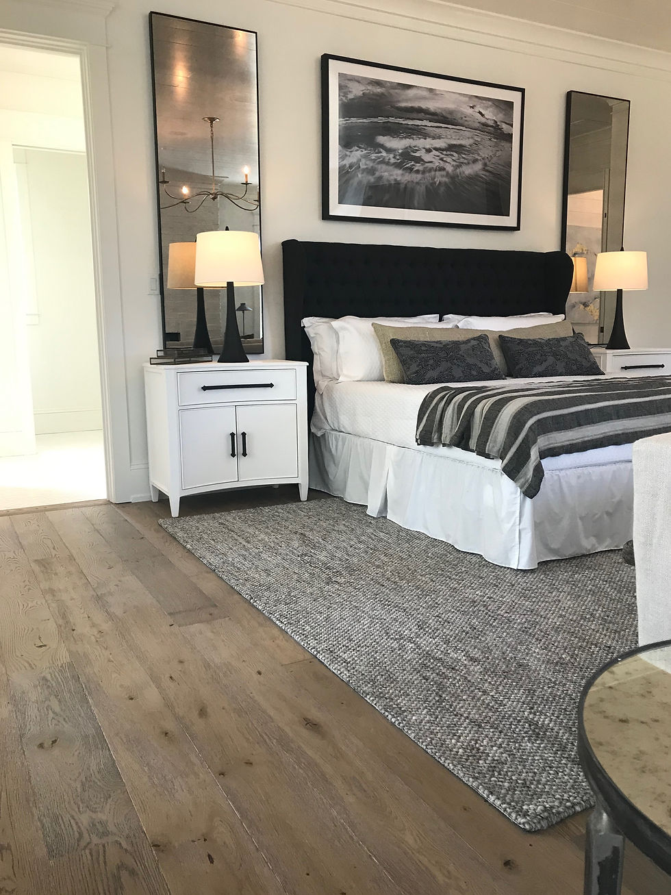 Wirebrushed White Oak