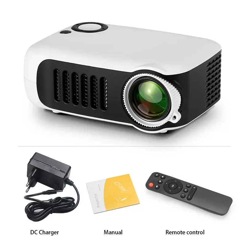 Thumbnail: MINI Projector Portable 3D LED Video Projectors Home Cinema Theater Game Laser