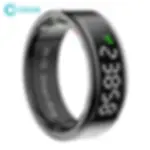 2025 COLMI R12 Smart Ring With Display Screen and Touch, Wireless Charging,