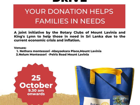 Dry Ration Drive poster