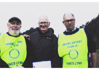 Andy, Bob and Paul at the Easter Egg hunt