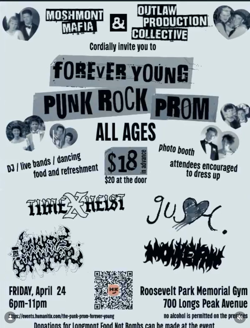 April 2026 Live Music in Longmont