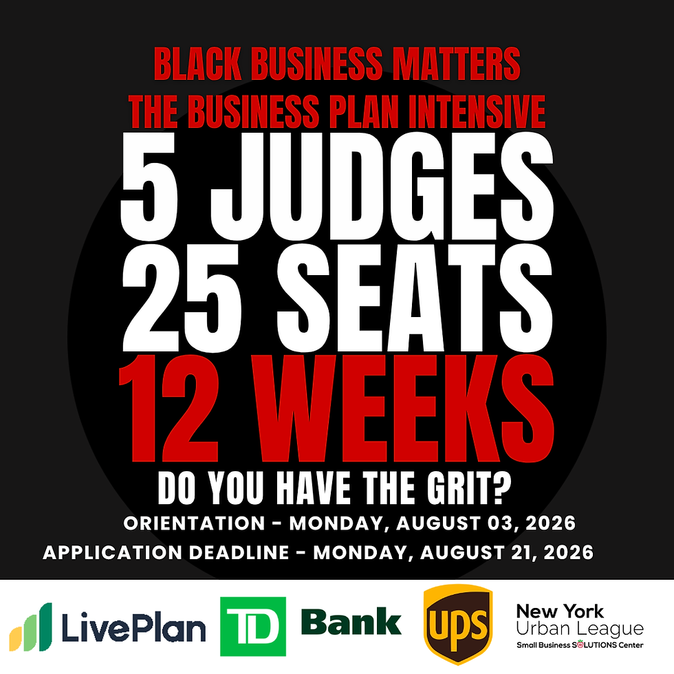 SBSC | Black Business Matters Information Session