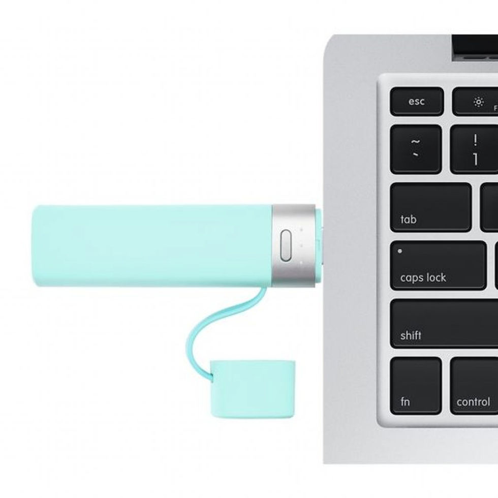 縮圖：MiPow Power Tube 3000mAh iPhone行動電源套裝 連 手機自拍棒