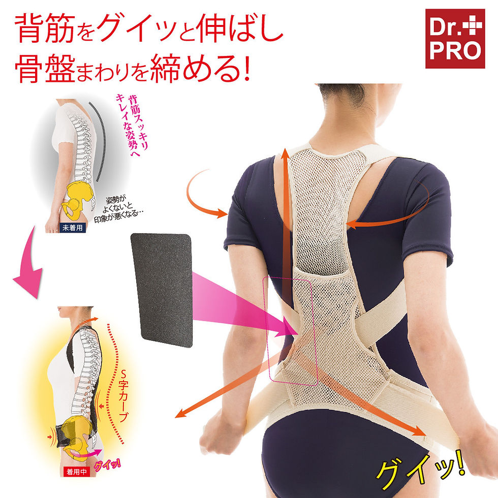 縮圖：Dr. Pro 加強型舒適矯姿帶