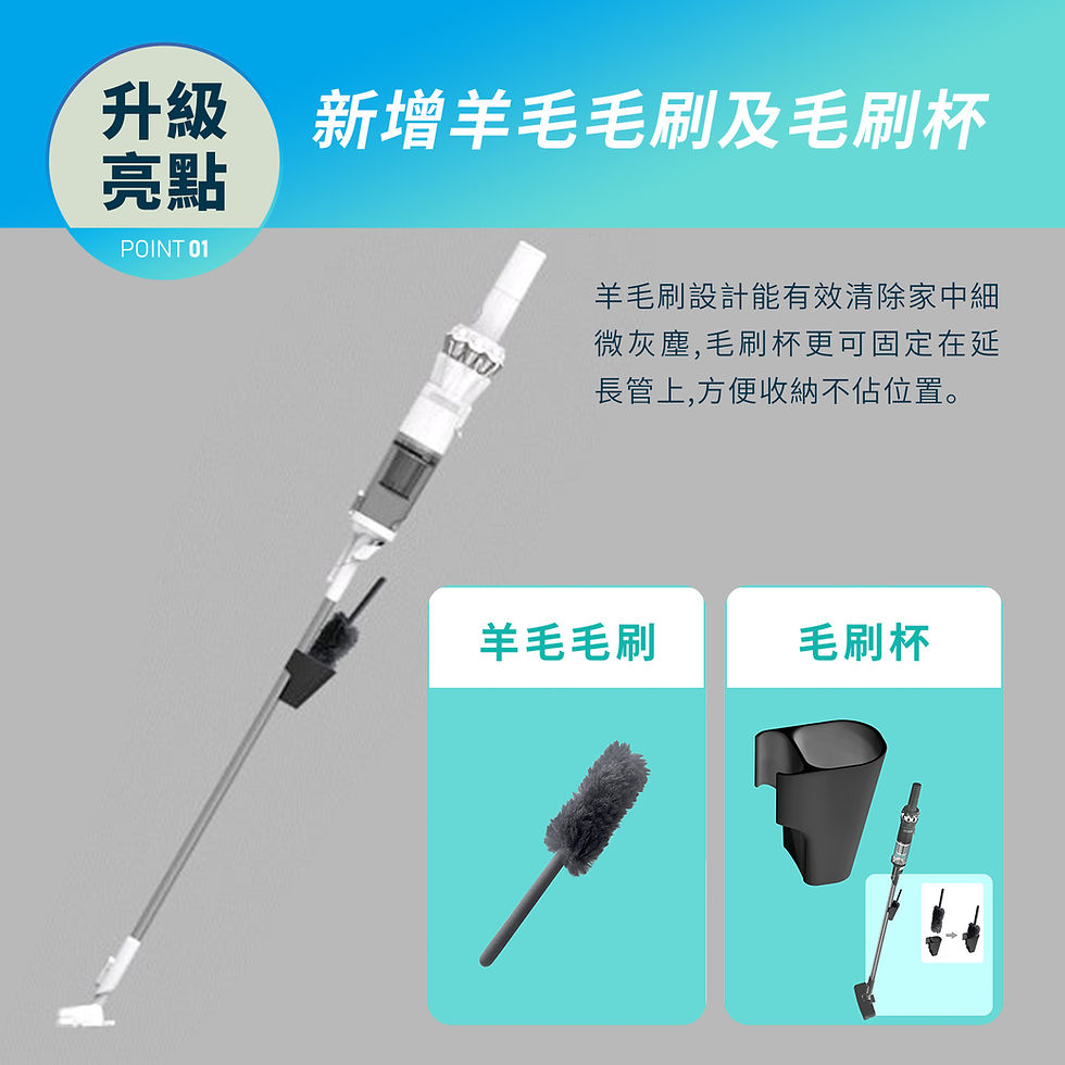 Thumbnail: SOUYI SY-120N (slim+) 超輕量無線吸塵機
