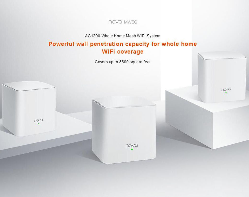 縮圖：Tenda Nova MW5G Mesh無線系統