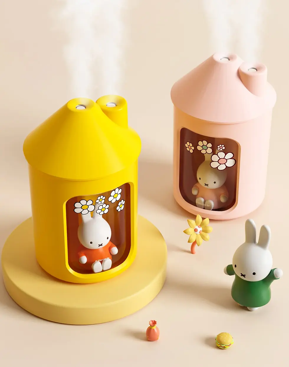 Thumbnail: miffy 500ML雙噴冷霧加濕器