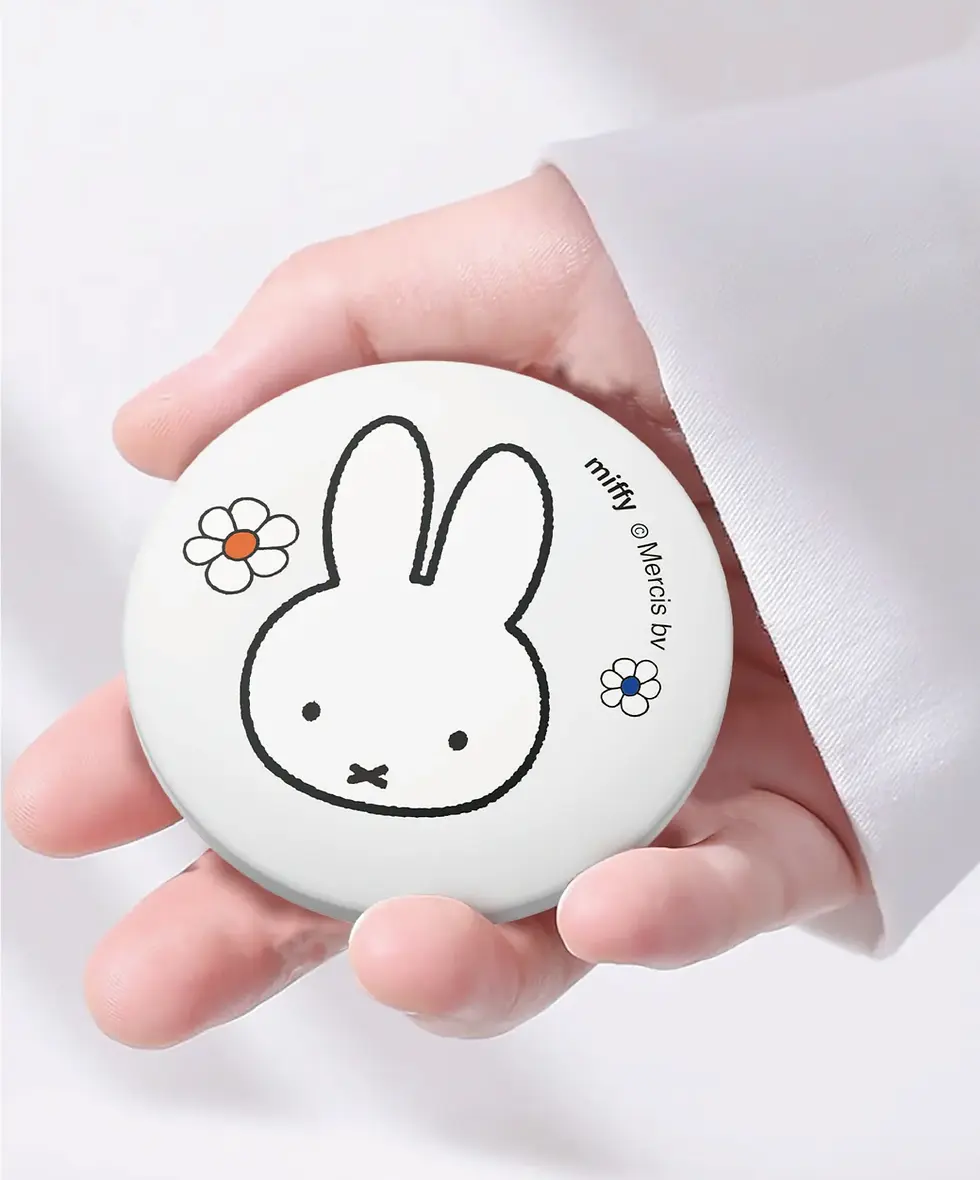 縮圖：miffy 手持LED化妝鏡