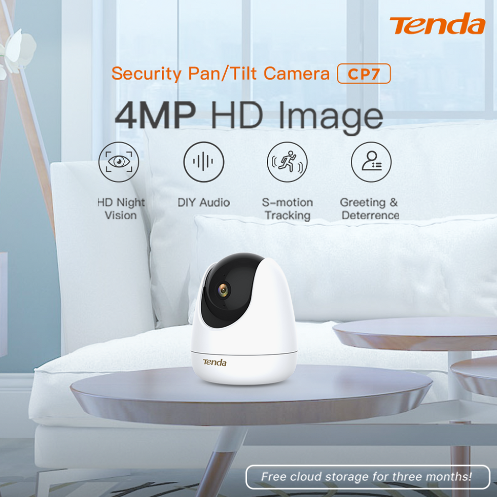 縮圖：TENDA - CP7 4MP 360° 監控鏡頭 IP Camera