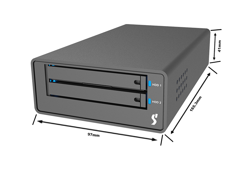 Thumbnail: MR2-B31 2.5" 2Bay RAID