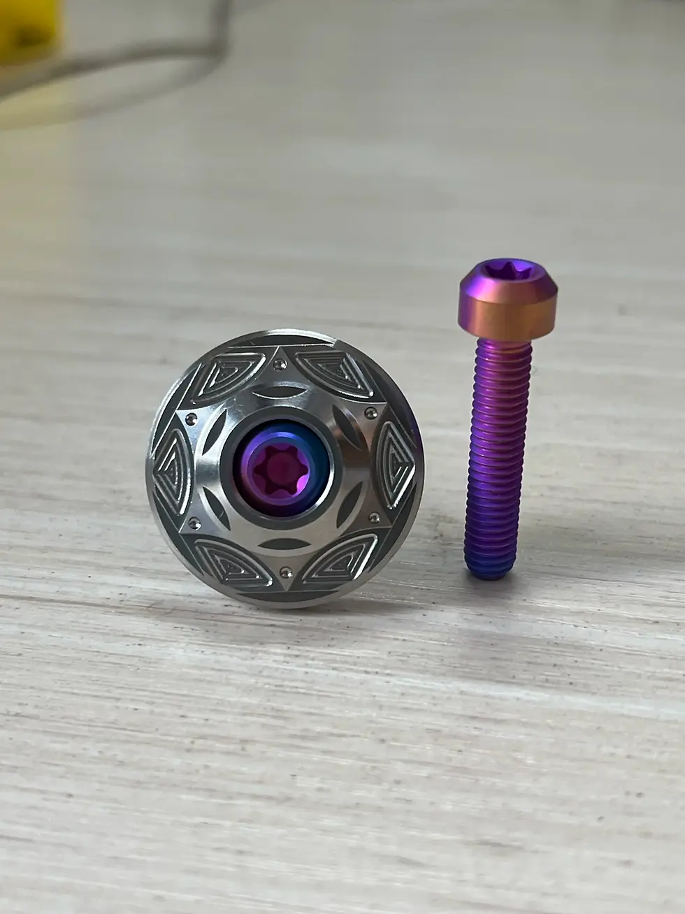 Thumbnail: Titanium Alloy Handlebar Cap