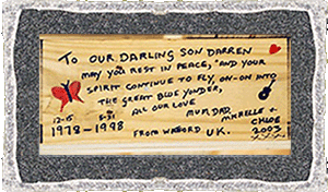 Dedication on rafter.gif