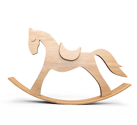 Wooden Rocking Horse