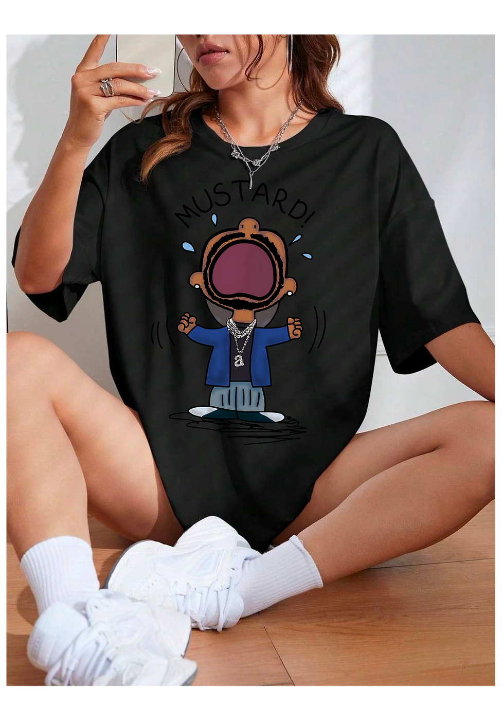 Thumbnail: Kendrick Lamar Mustard Shirt, Mustard Lovers Sweatshirt, Lamar Fan Hoodie, Tee