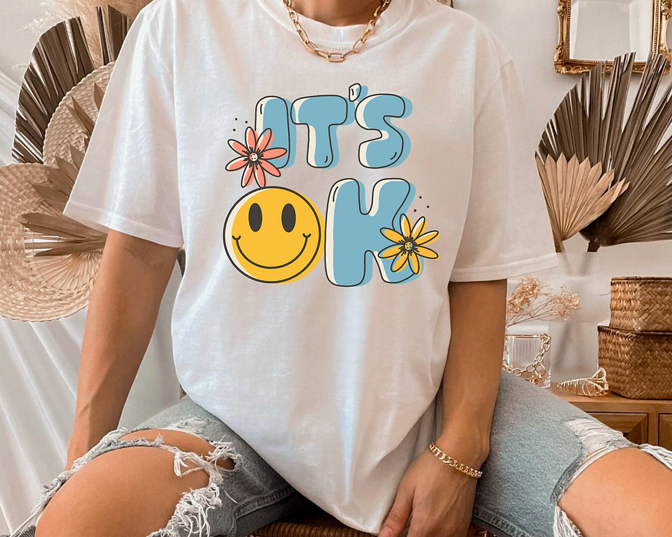 Thumbnail: It’s Ok T-Shirt, It’s Going To Be Okay Hoodie, I’m Fine Shirt, It Will Be Ok Tee