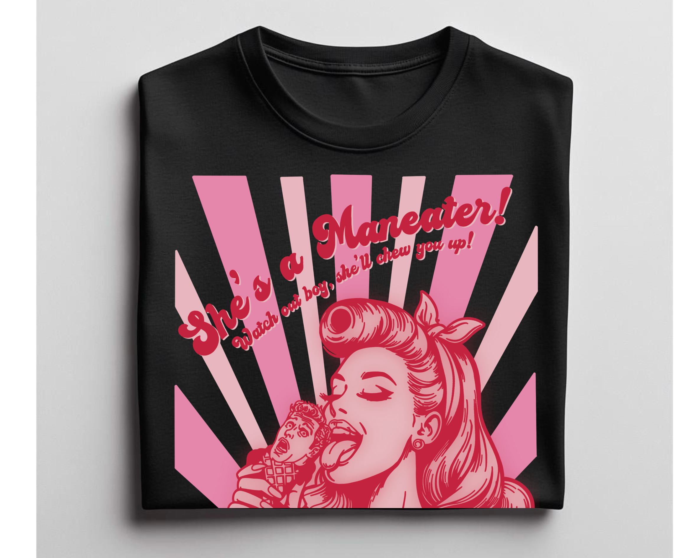 She’s A Maneatser T-Shirt, Man Ice Cream Cone Hoodie, Eater Sweatshirt 