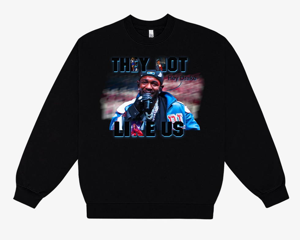 Thumbnail: Kendrick Lamar Super Bowl Halftime Show Shirt, They Not Like Us Hoodie, Hey Drak
