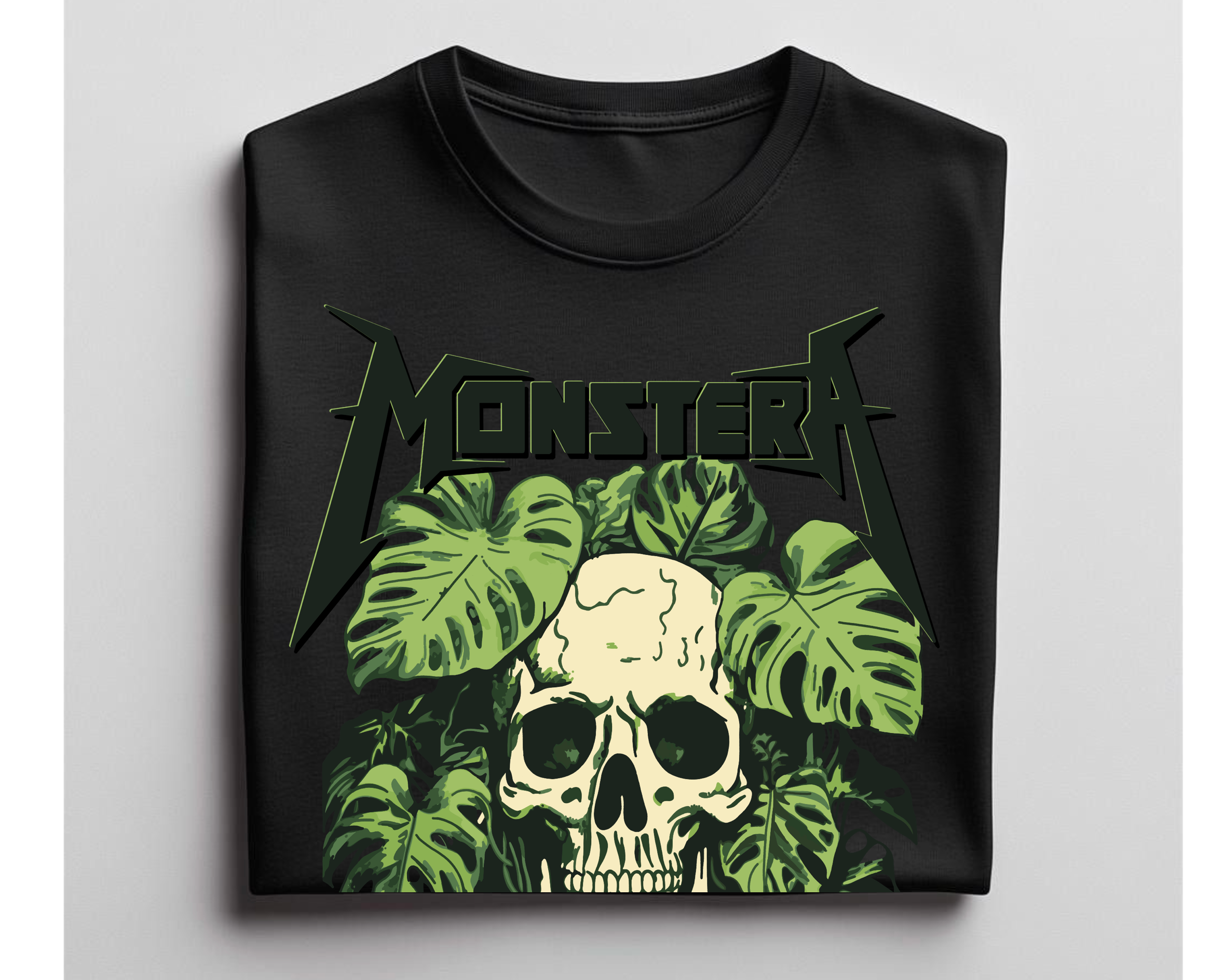 Monstera Plant Lover T-Shirt, Plant Life Skull Hoodie, Green Thumb Sweatshirt