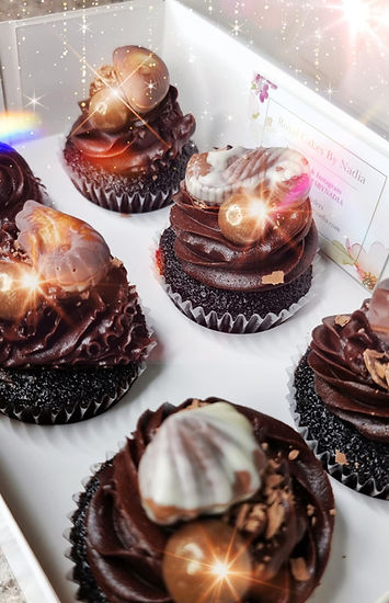Designer Chocolate Lava Cupcakes Box | Gold Coast's Best Cupcakes .jpg