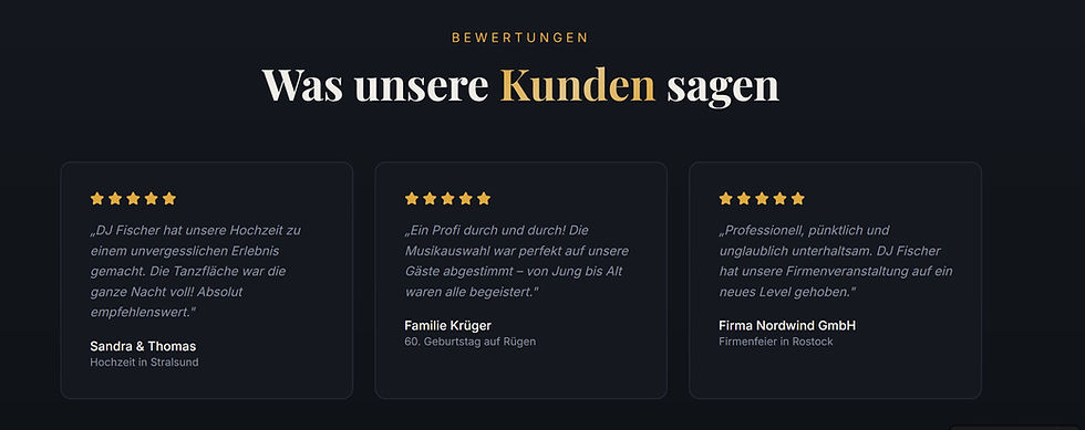 bewertung für dj anklam info bild