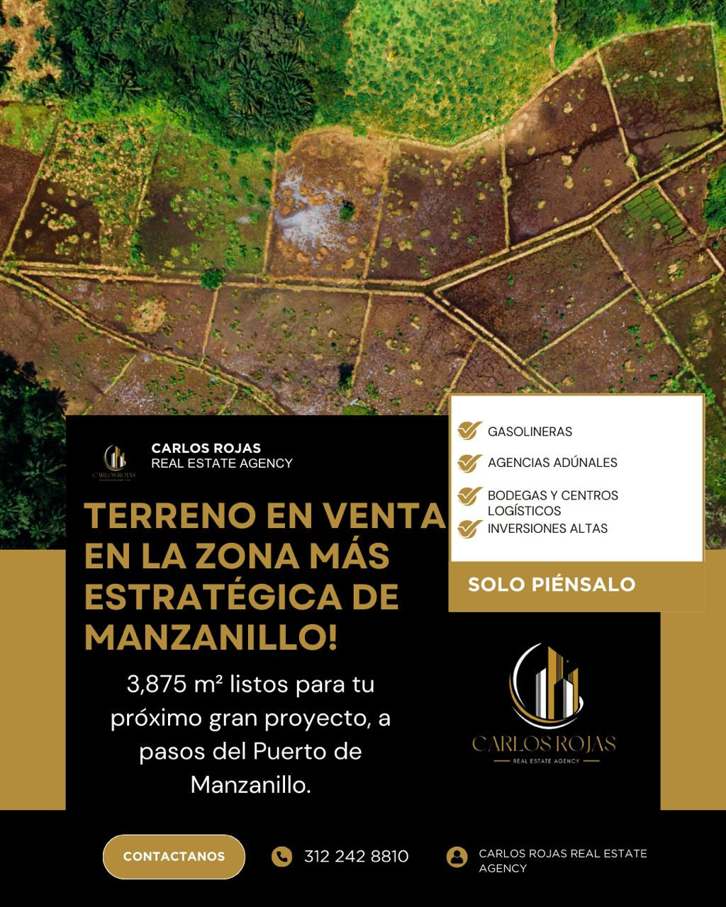 TERRENO EN VENTA EN ZONA ESTRATEGICA DE MANZANILLO