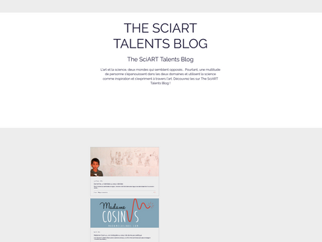 Interview on THE SCIART TALENTS BLOG
