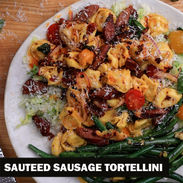 Sauteed Sausage Tortellini