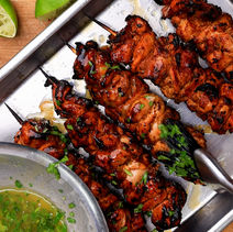 Guajillo-Garlic Grilled Chicken