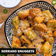 Serrano and Pepper Jack Snuggets