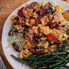 Sauteed Sausage Tortellini