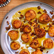 Chili Garlic Seared Scallops