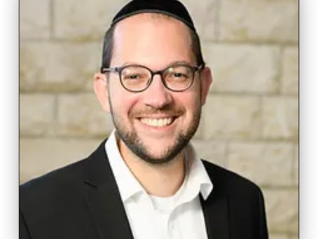 A Dvar Torah from Rav Ben for Chodesh Sivan