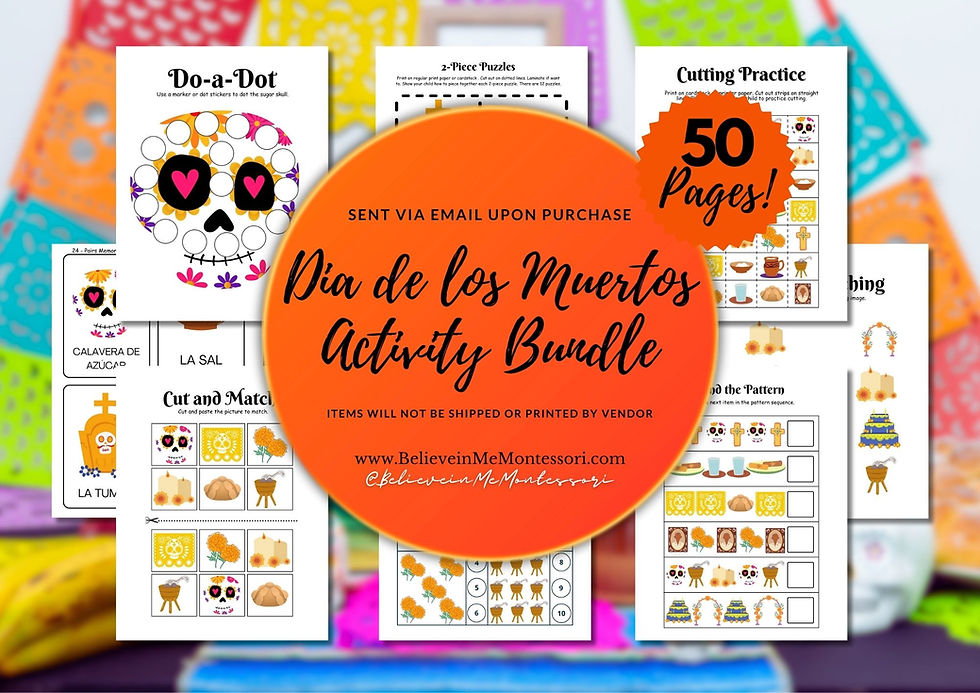 Dia de los Muertos Activity Bundle