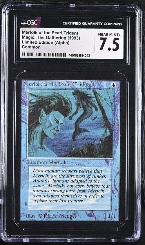 Merfolk of the Pearl Trident - Alpha - CGC 7.5