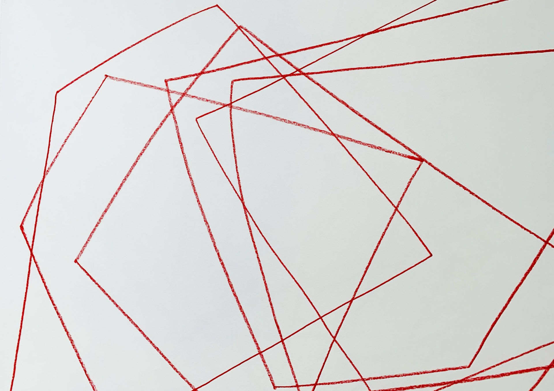 "Sun Drawing" 
Pencil on recycled paper, 40 × 60 cm, 2018.