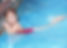 Girl Swimming in Pool during private swim lessons in Los Angeles 