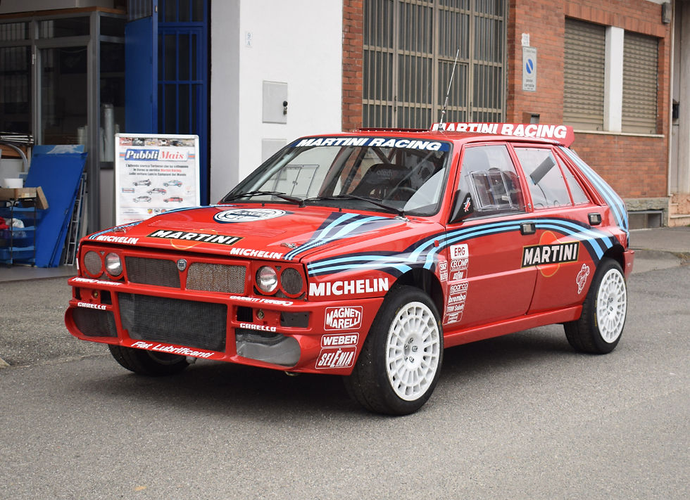 Miniatura: kit adesivi sticker decal lancia delta evoluzione martini racing rossa 92 livrea livery sponsor shop online red edition