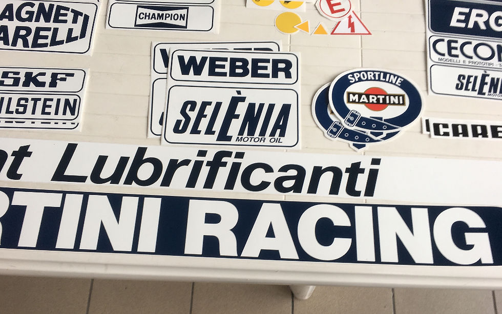 Thumbnail: Single stickers Lancia Delta Evo Martini 1992