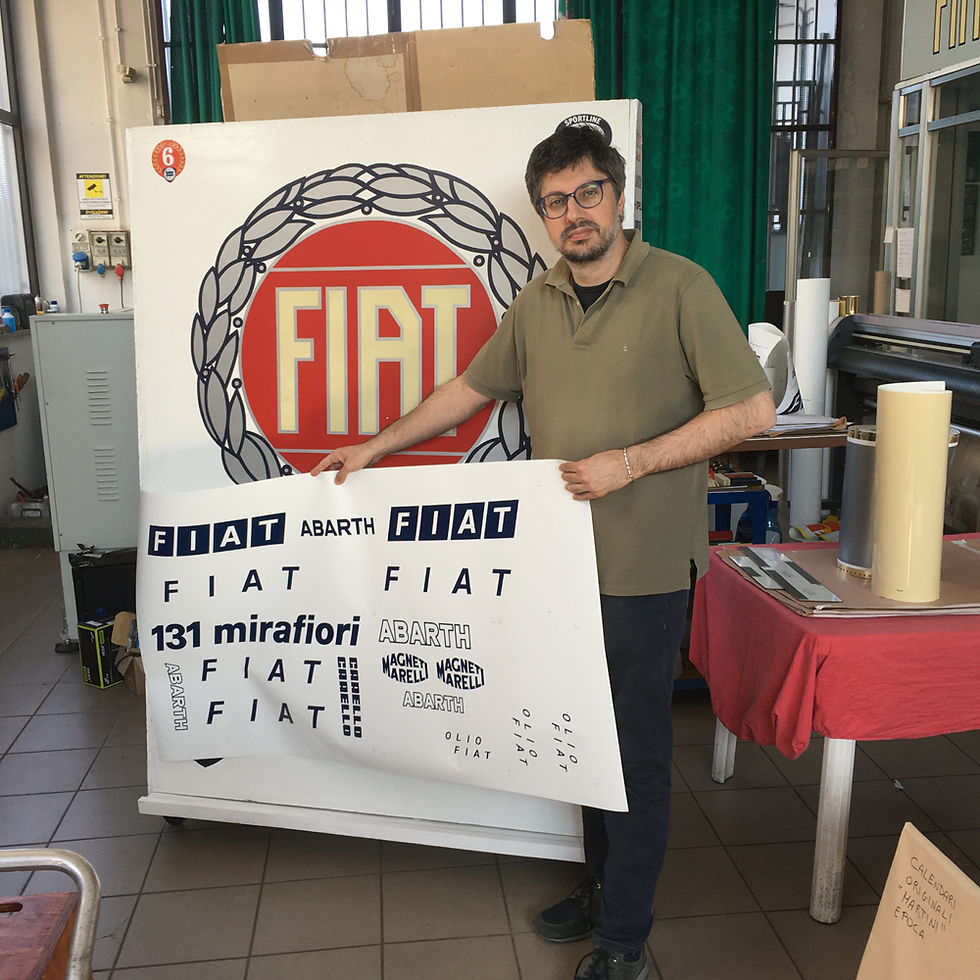 Miniatura: kit adesivi sticker fiat 131 abarth gruppo 4 1980 livrea sponsor maschere vendita shop decals pubblimais rohrl geistdorfer