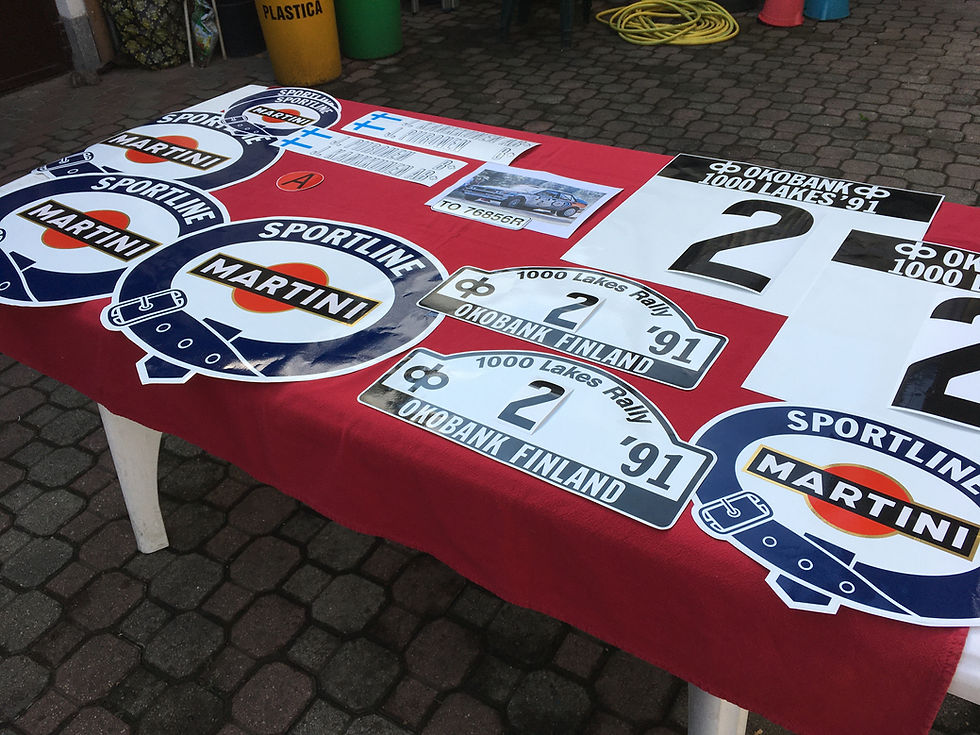 Thumbnail: kit adesivi stickers decals lancia delta 16v integrale martini 1991 livrea sponsor torino shop online pubblimais costo