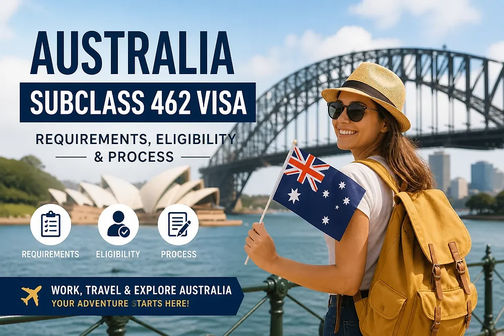 Australia Subclass 462 Visa: Requirements, Eligibility & Process