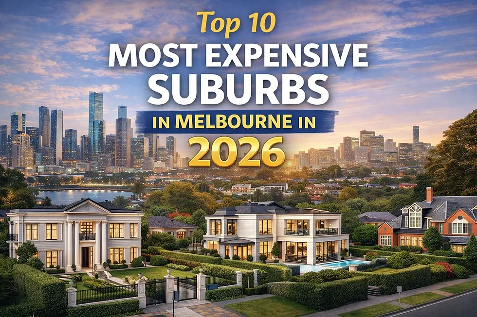 most expensive suburbs in Melbourne