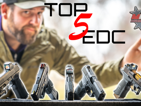 Top 5 EDC Guns to date