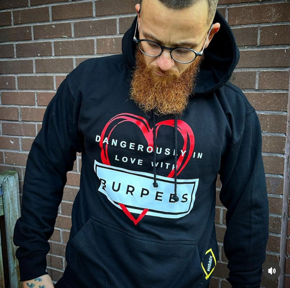 Dangerously In Love With Burpees Unisex Hoodie