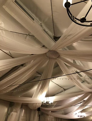 Tent Ceiling Drape