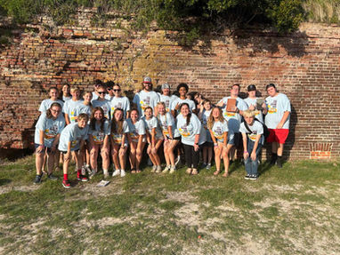 Cove Students Ministry group photo at Starnes Cove Baptist
