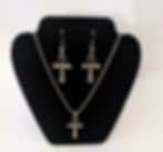 ANKH NECKLACE AND EARRING SET55a